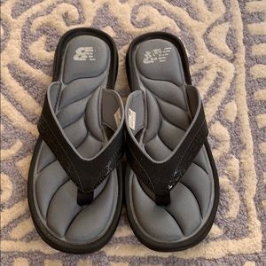 new balance solace womens cushioned sport flip flops